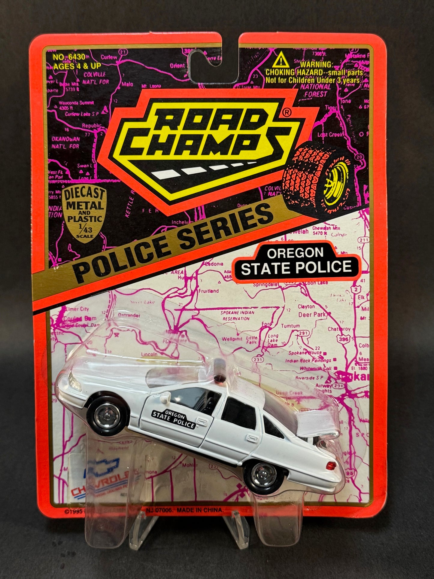 1995 Road Champs State Police Collector's Series Oregon State Police, White