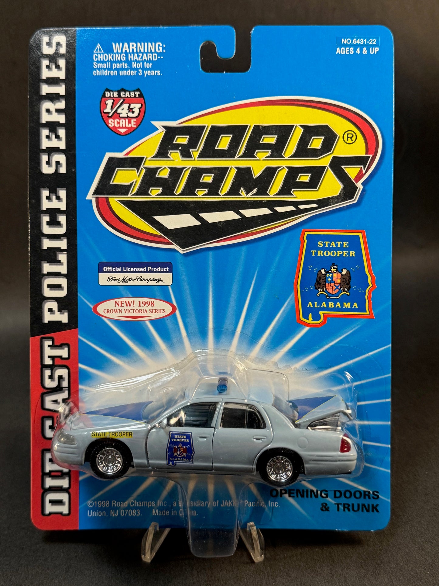 1998 Road Champs Crown Victoria Series Alabama State Trooper, Blue