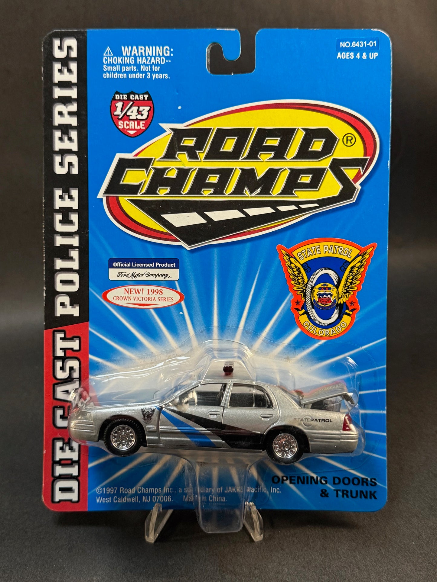 1997 Road Champs Crown Victoria Series Colorado State Patrol, Silver
