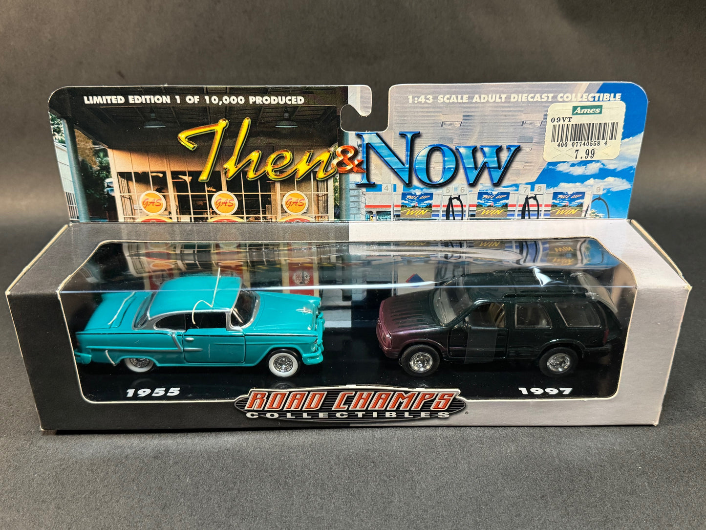 1999 Road Champions Collectibles Then & Now 1955 and 1997 Chevrolets
