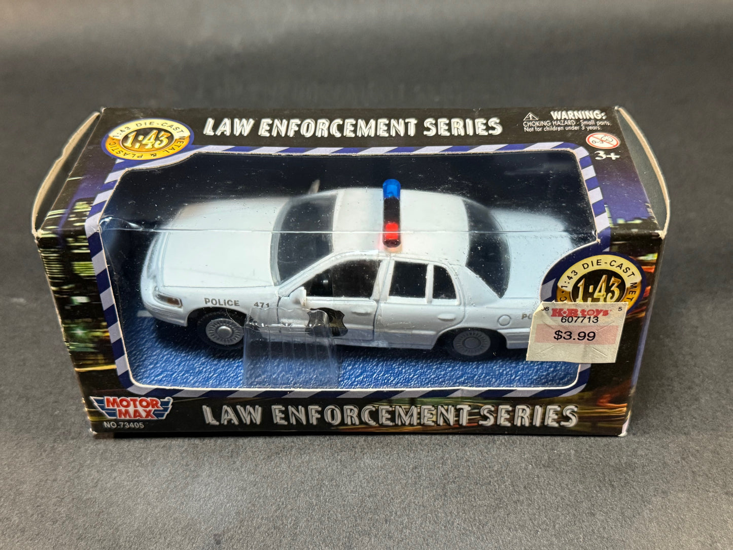 2002 Motor Max 1:43 Law Enforcement Series United States Secret Service Uniformed Division, White