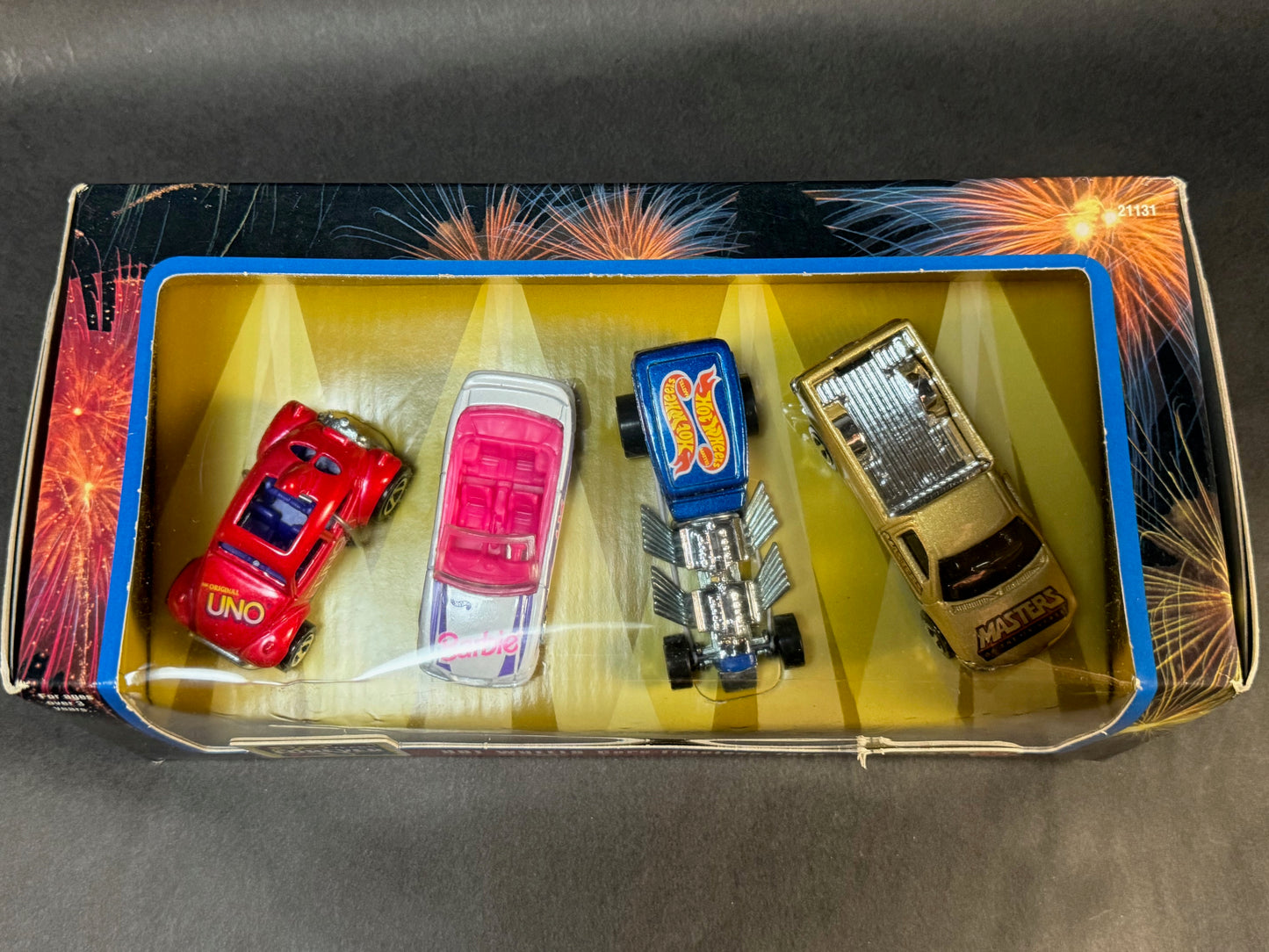 1998 Hot Wheels Toys R Us 50 Years Forever Fun Timeless Toys 4 Car Set