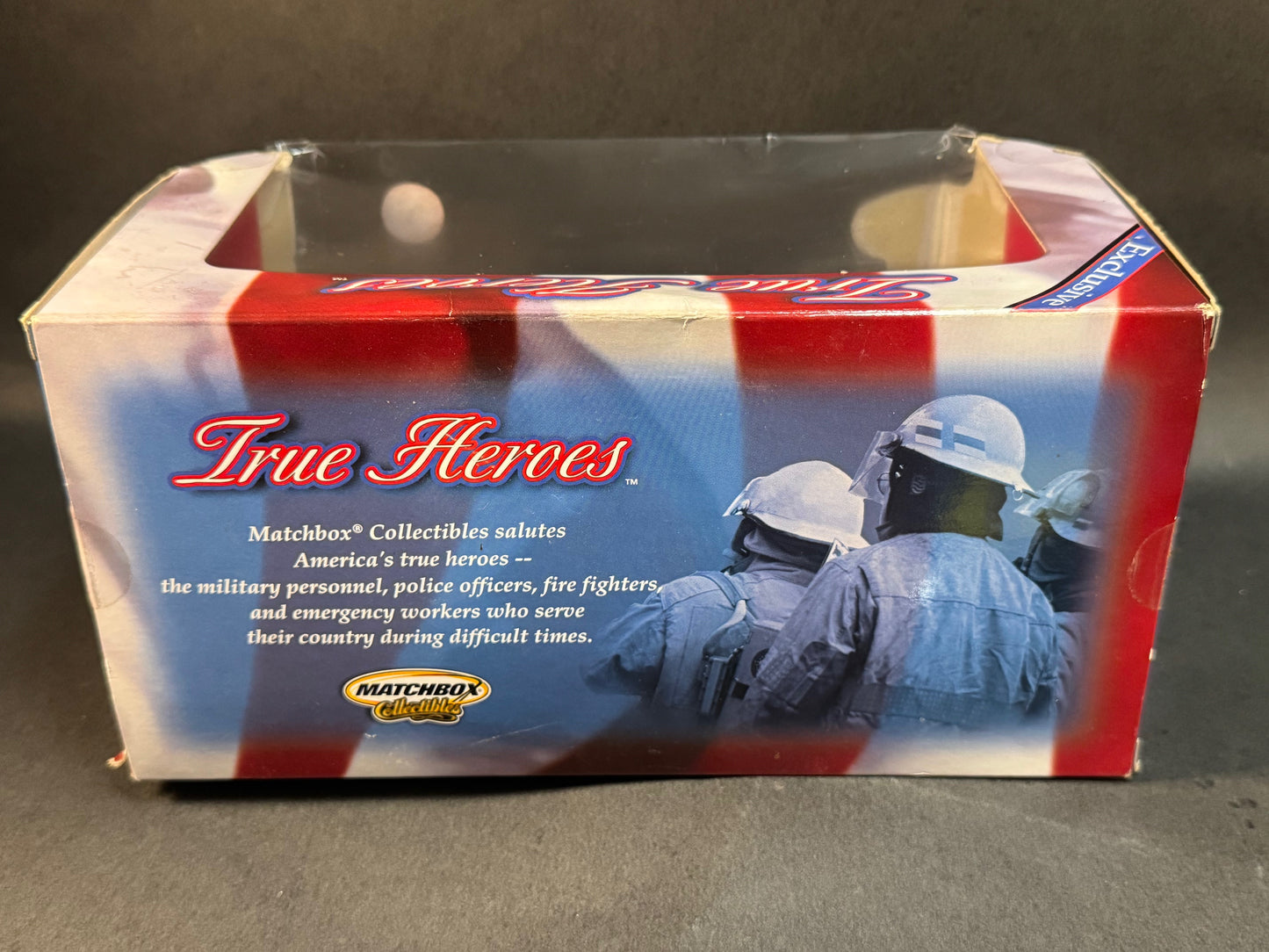 2001 Matchbox Collectibles Exclusive True Heroes 4 Vehicle Set