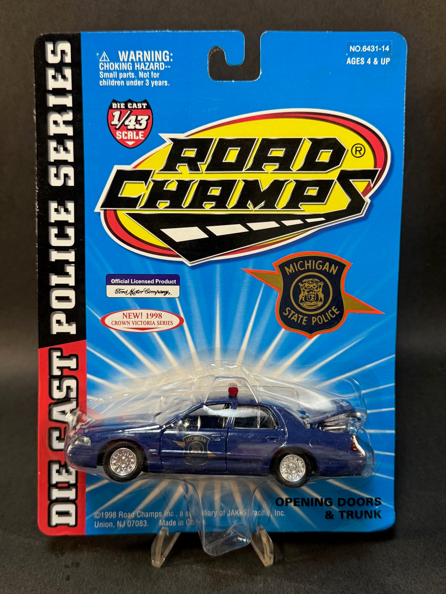 1998 Road Champs Crown Victoria Series Michigan State Police, Blue