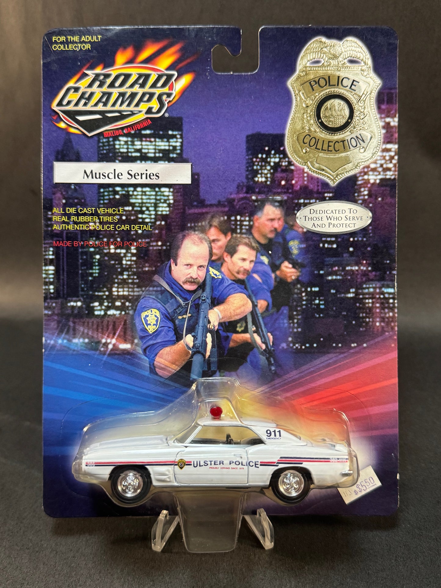 2000 Road Champs Police Collection Muscle Series Ulster Police, White