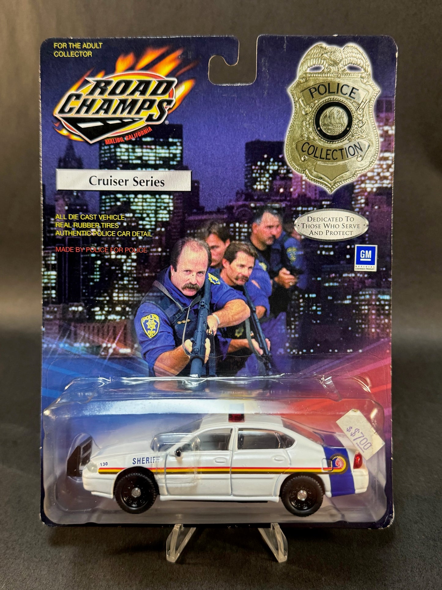 2000 Road Champs Police Collection Cruiser Series Arapahoe County Colorado Sheriff, White