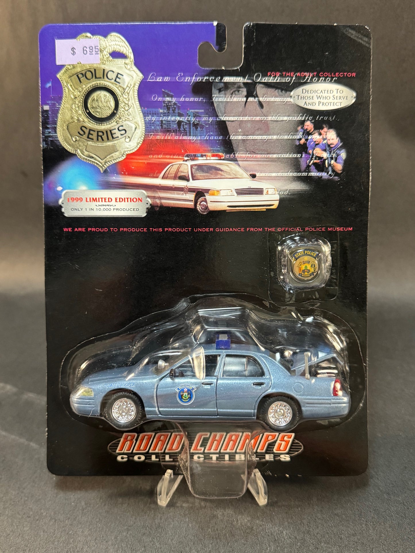 1999 Road Champs Police Series Limited Edition Maine State Police, Blue