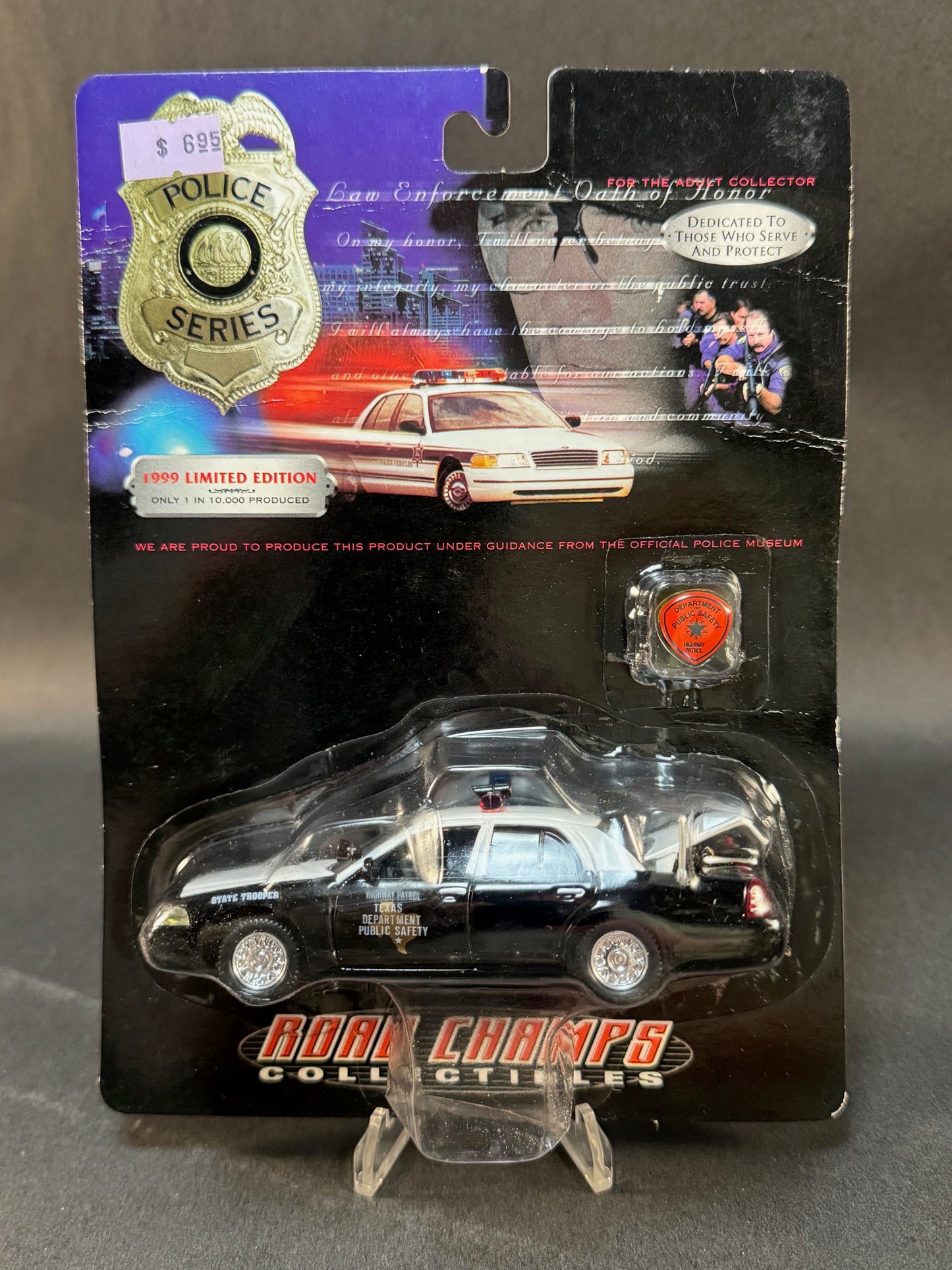 1999 Road Champs Police Series Limited Edition Texas Highway Patrol, Black and White