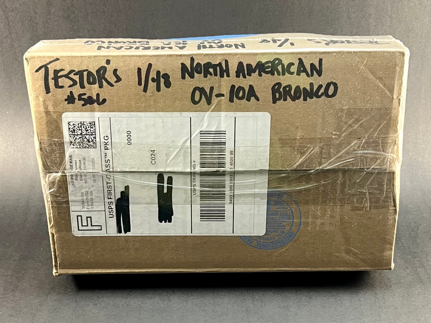 Testors Model Kit 506 1:48 Scale OV-10A Bronco - **NO BOX