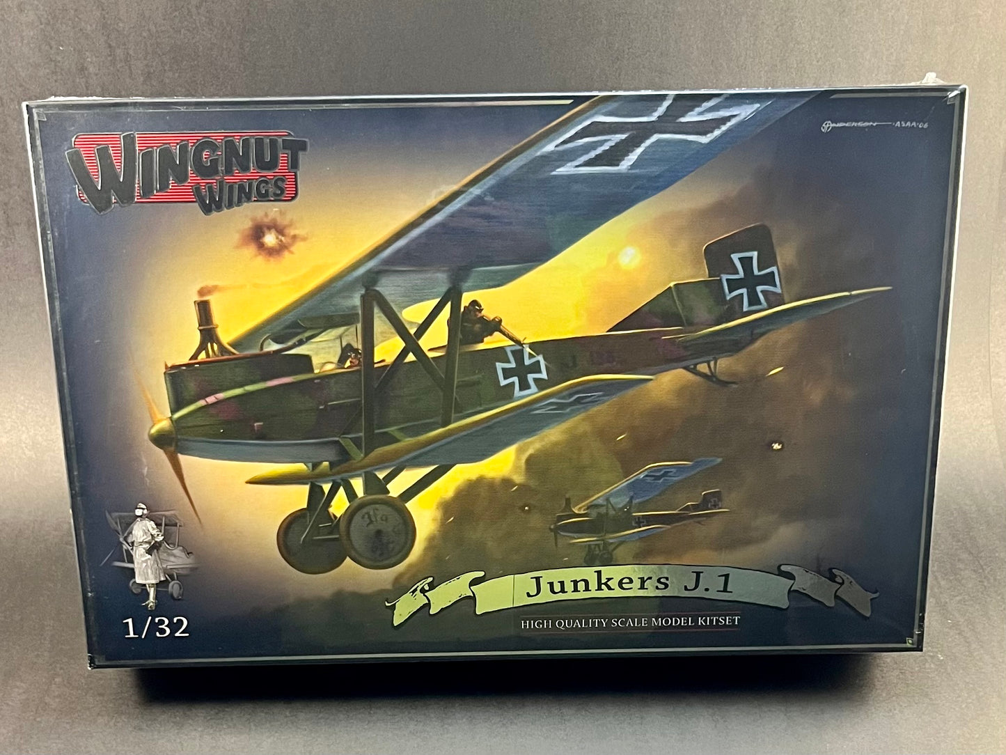 2009 Wingnut Wings Model Kit 32001 1:32 Scale Junkers J.1