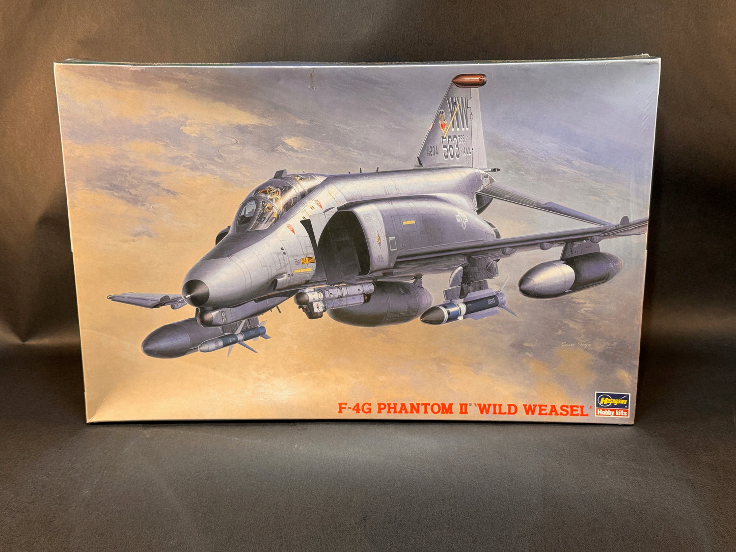 Hasegawa Model Kit PT9 1:48 Scale F-4G Phantom II 'Wild Weasel'