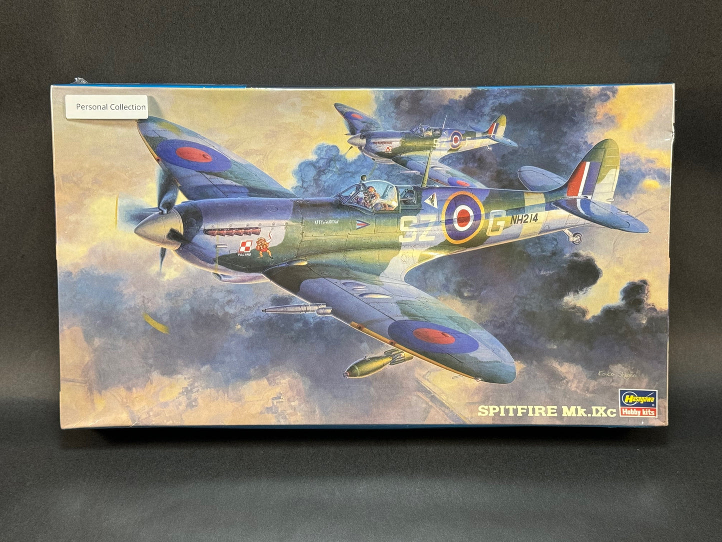 2001 Hasegawa Model Kit JT79 1:48 Scale Spitfire Mk.IXc
