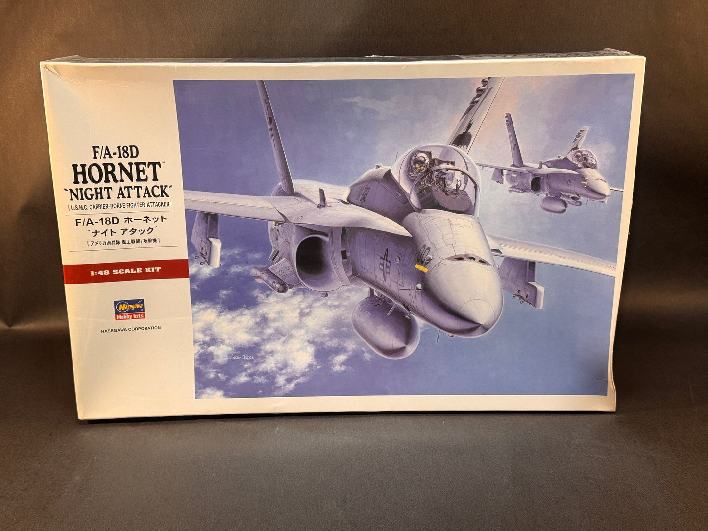 Hasegawa Model Kit PT3 1:48 Scale F/A-18D Hornet 'Night Attack'