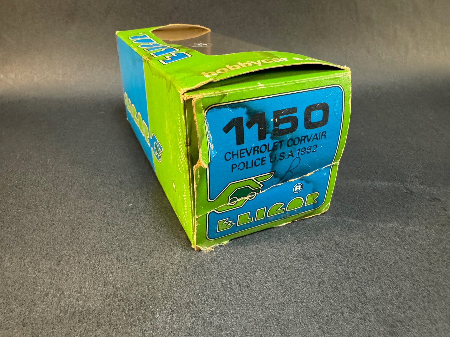 1976 Eligor 1150 1962 Chevrolet Corvair Police USA, Black and White