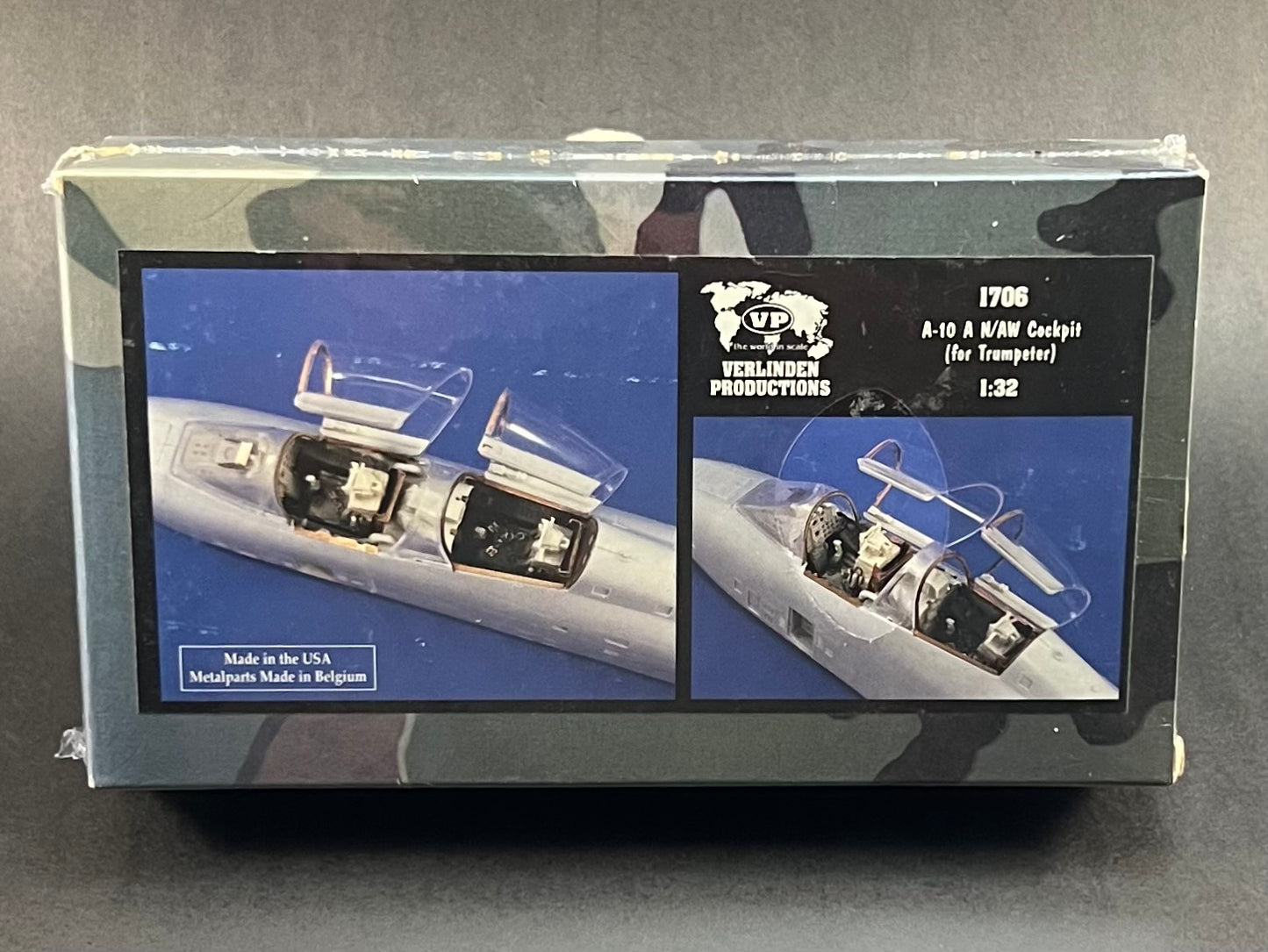2001 Verlinden Productions Upgrade Kit 1706 1:32 Scale A-10 A N/AW Cockpit for Trumpeter