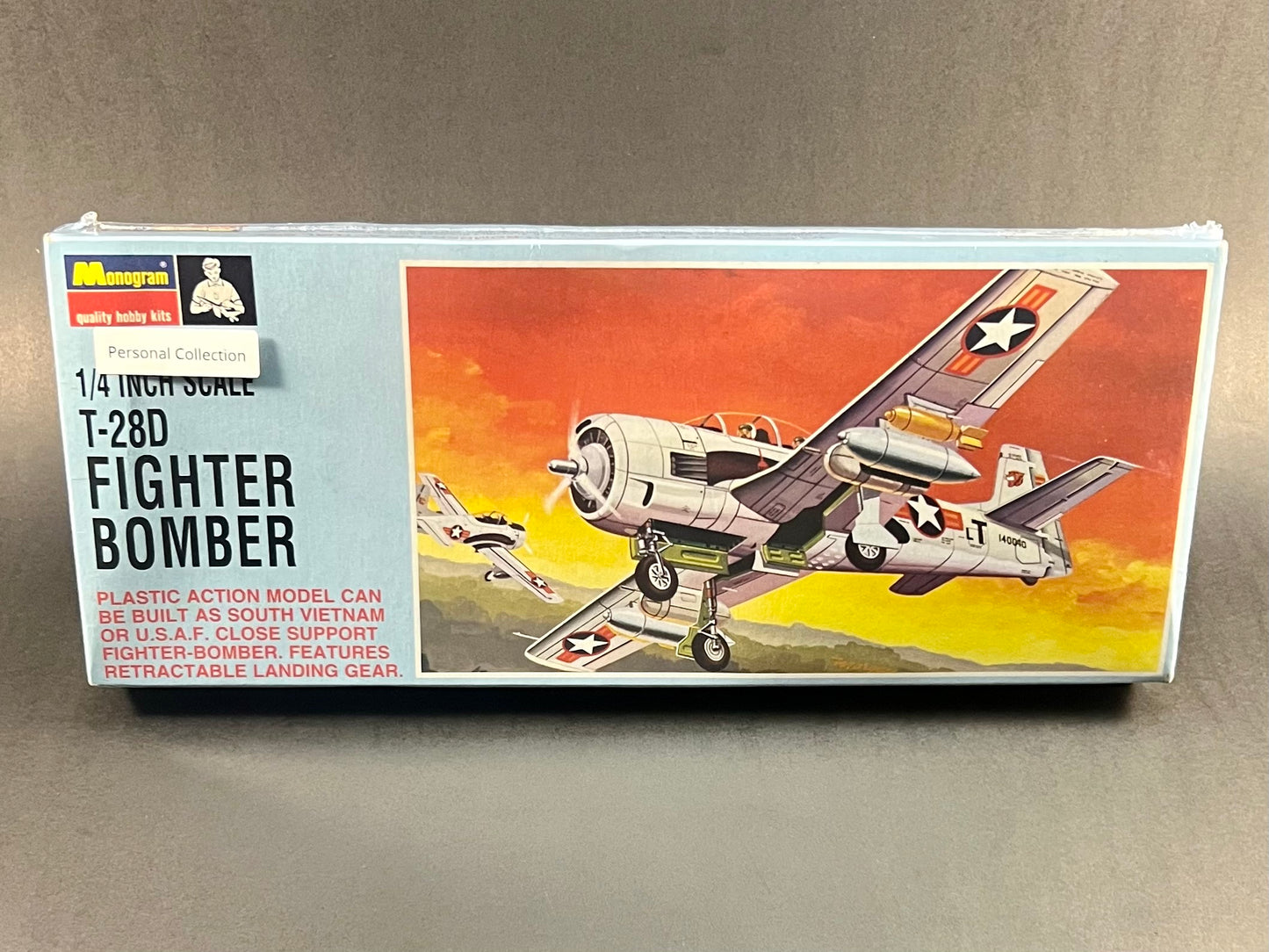 Monogram Model Kit PA121 1/4" Scale T-28D Fighter Bomber