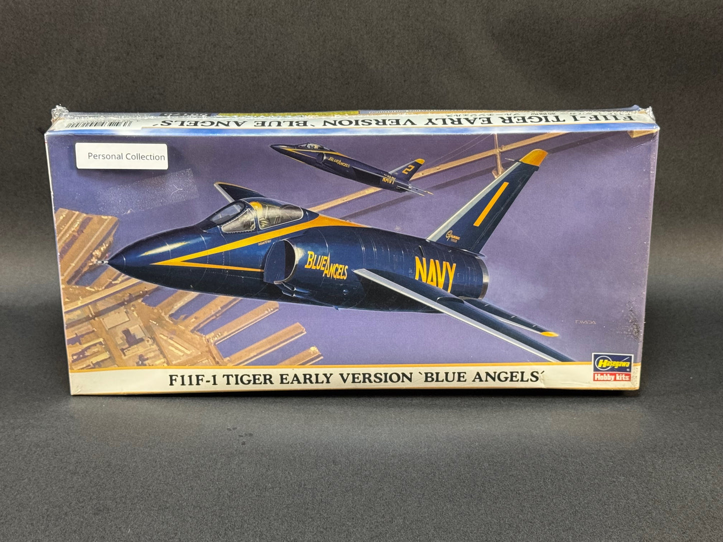 Hasegawa Model Kit 00170 1:72 Scale F11F-1 Tiger Early Version 'Blue Angels'