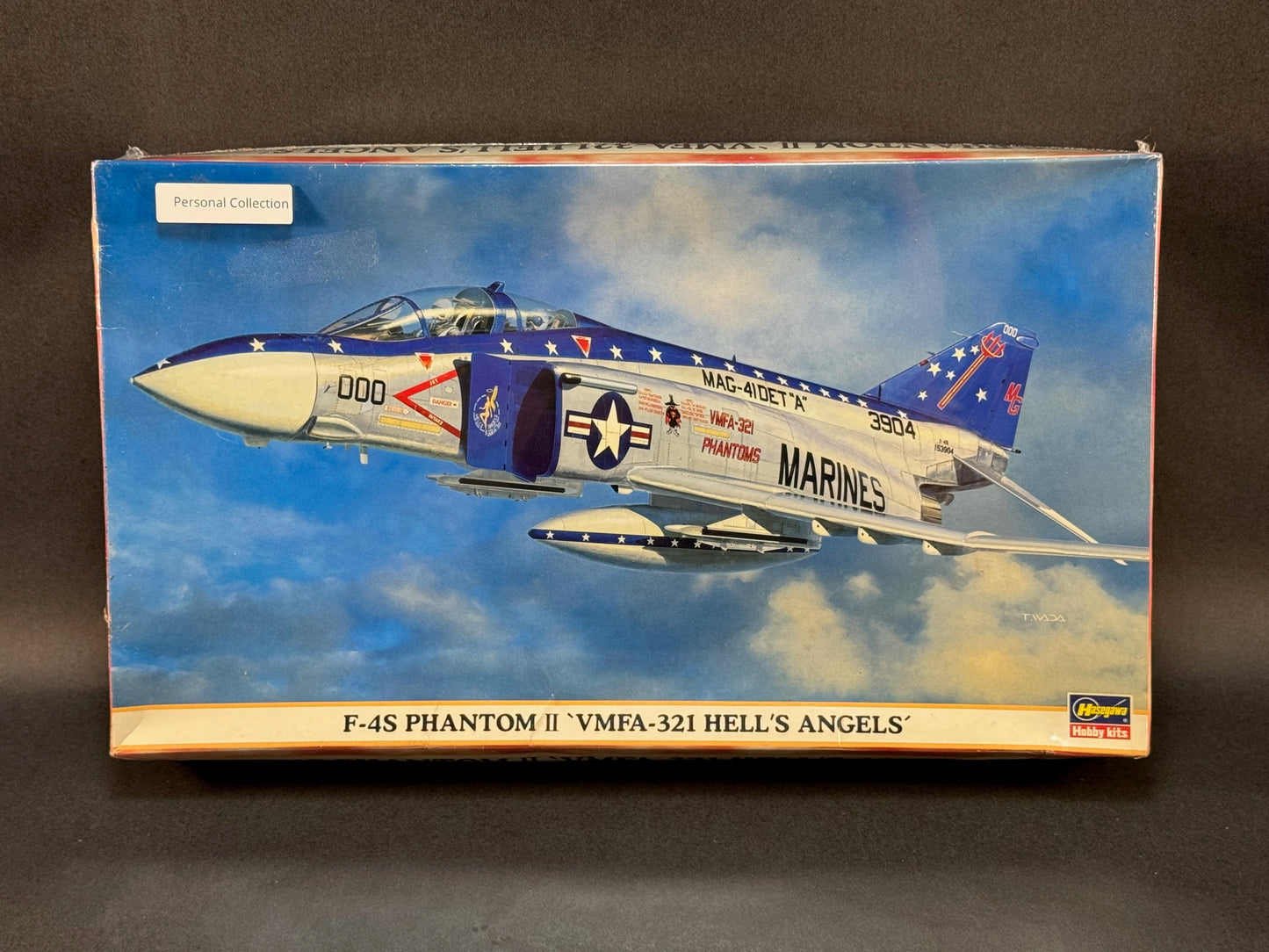 Hasegawa Model Kit 00067 1:72 Scale F-4S Phantom II 'VMFA-321 Hell's Angels'