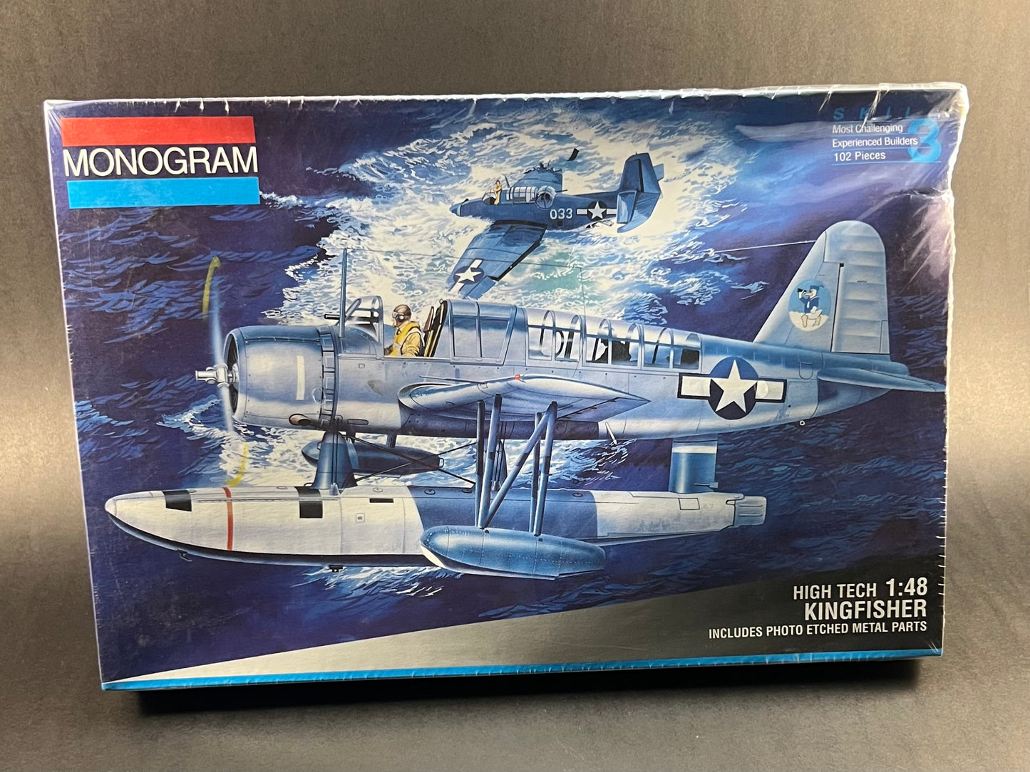 1993 Monogram Model Kit 5488 1:48 Scale High Tech Kingfisher