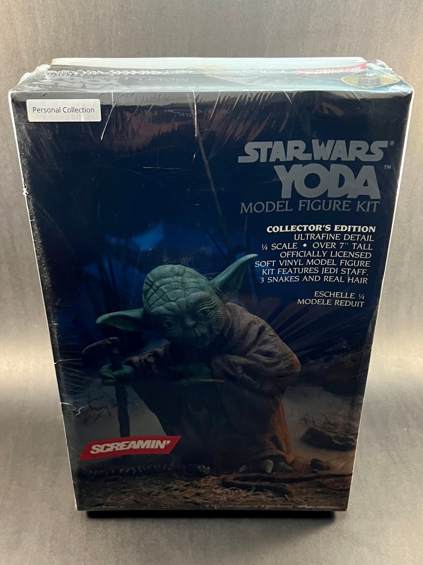 1993 Screamin' Products Model Kit 3300 1/4" Scale Star Wars Yoda