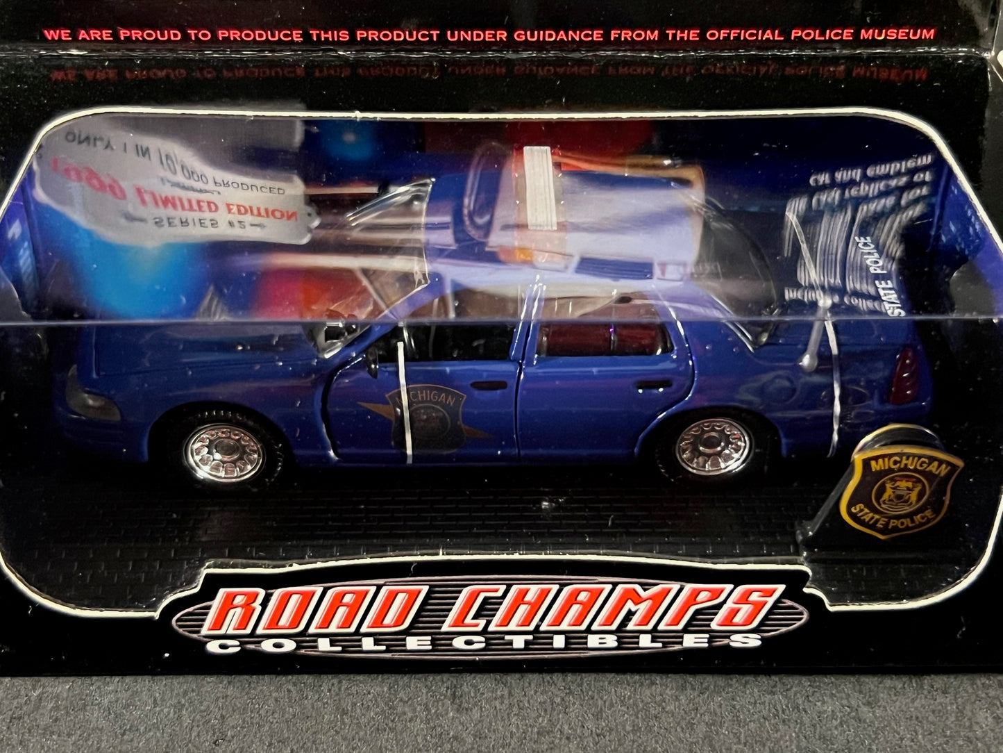 1999 Road Champs Collectibles Police Series 2 Michigan State Police, Blue