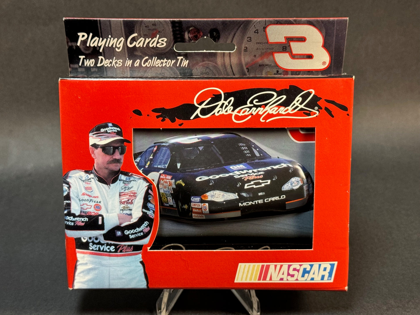 2001 NASCAR Dale Earnhardt Playing Cards Goodwrench #3