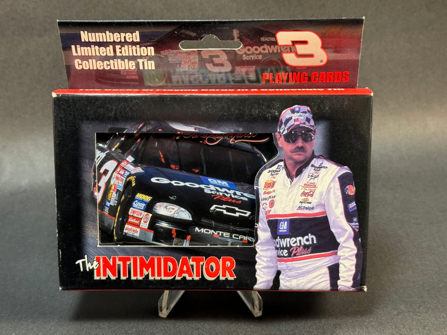 2000 NASCAR Dale Earnhardt Playing Cards Goodwrench #3 The Intimidator