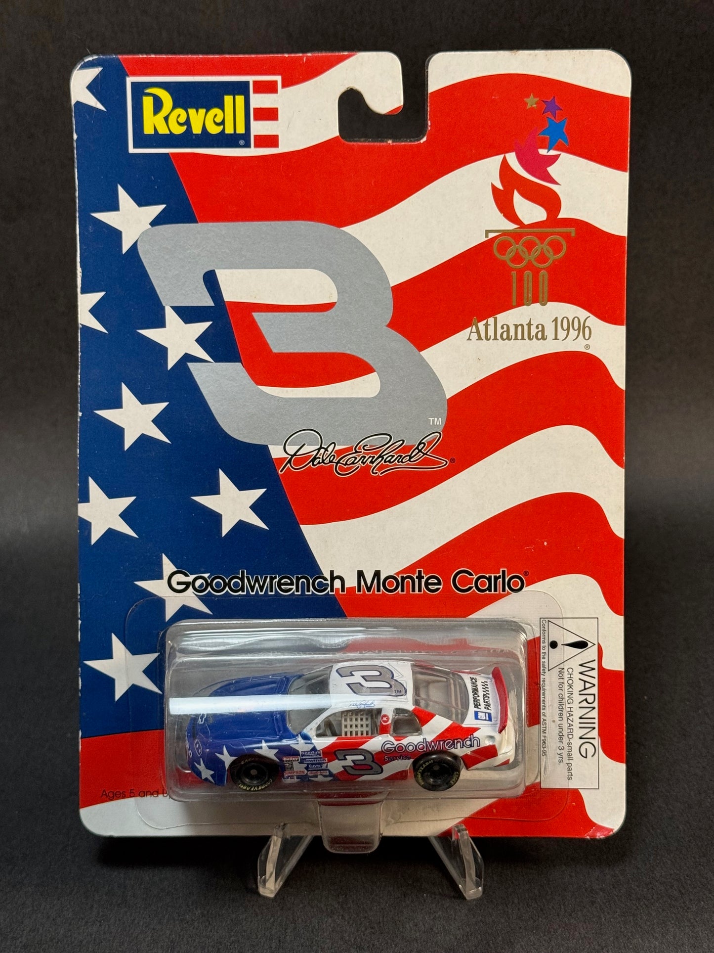 Revell Atlanta 1996 NASCAR Dale Earnhardt 3, Red White and Blue
