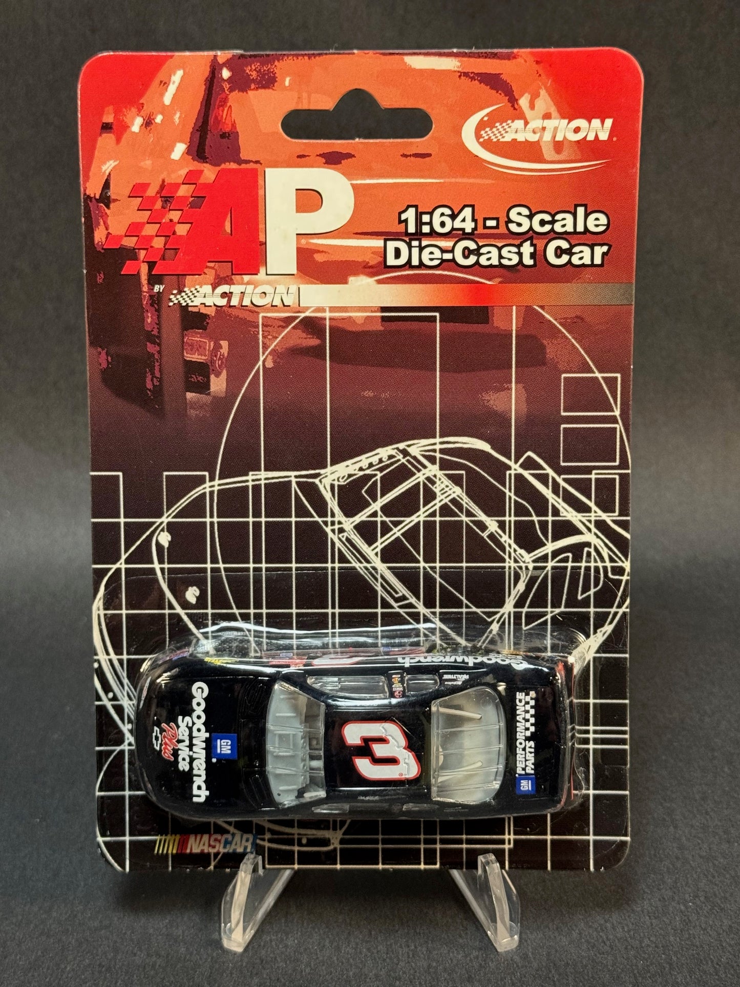 2002 Action NASCAR Dale Earnhardt #3 Goodwrench, Black