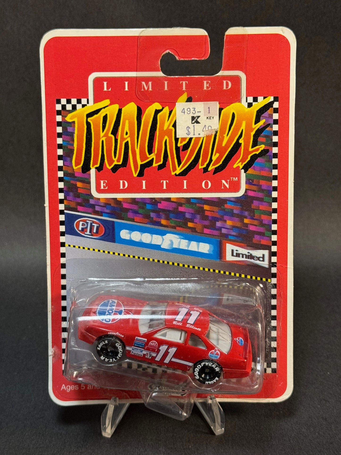 1991 FunStuf Trackside NASCAR Amoco #11 Bill Elliott, Red