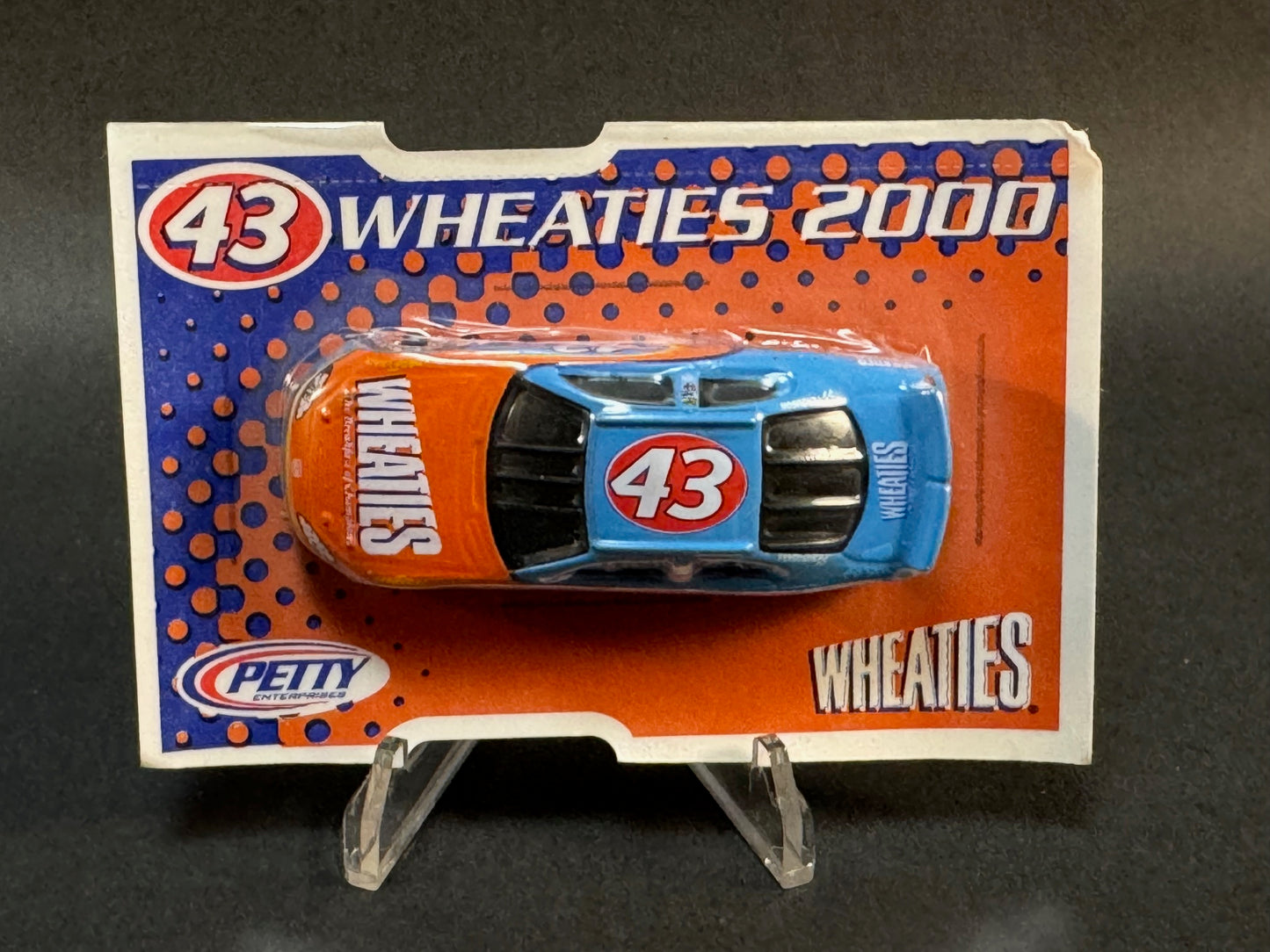 2002 General Mills Wheaties 2000 NASCAR Petty Enterprises #43, Blue and Orange