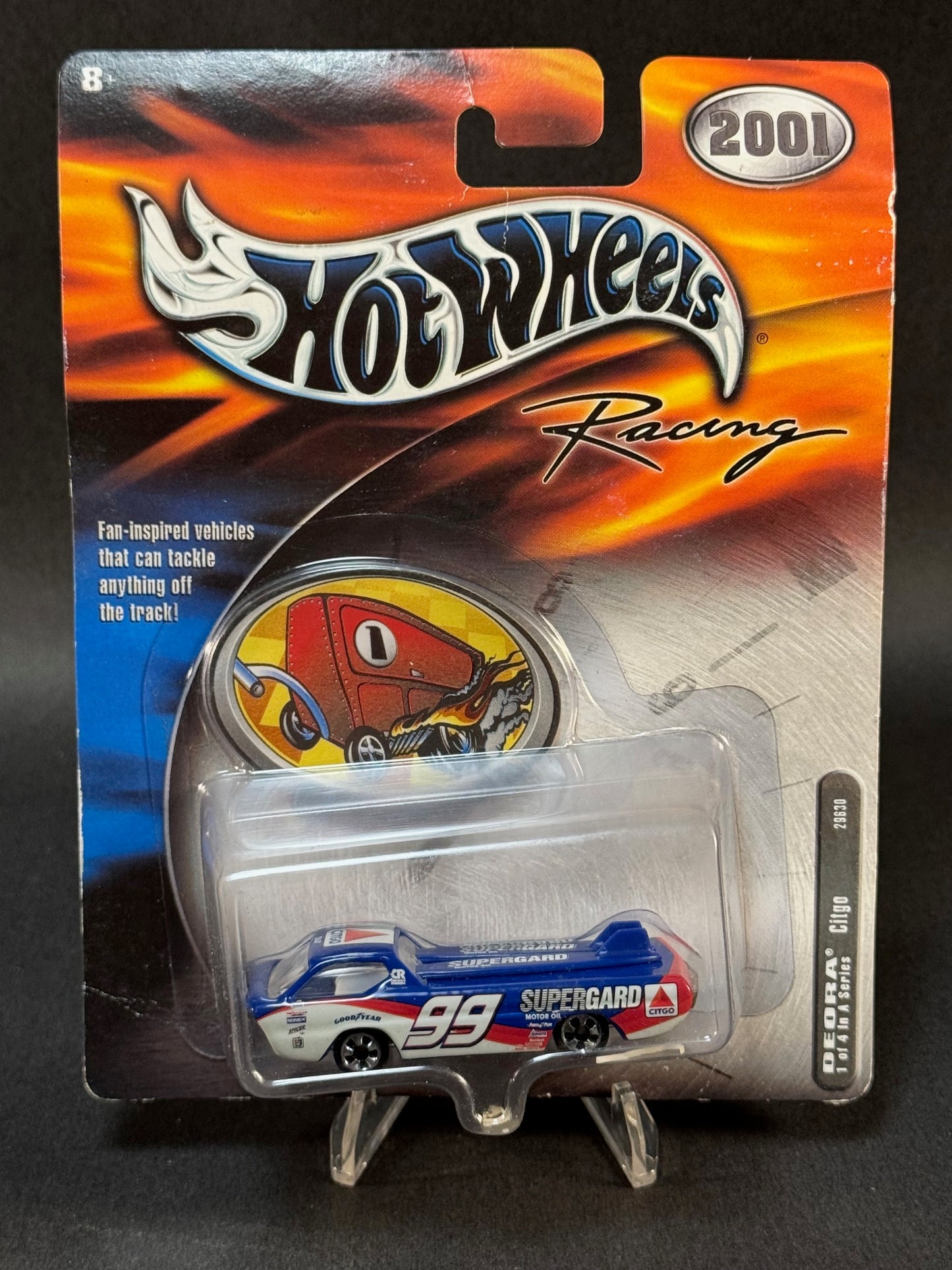 2000 Hot Wheels Racing NASCAR 2001 Deora Series #1 Citgo, Red White and Blue