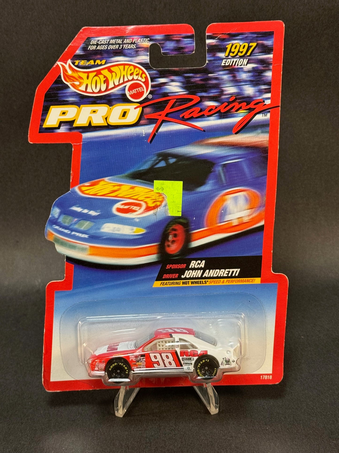 1996 Team Hot Wheels Pro Racing 1997 Edition RCA, John Andretti