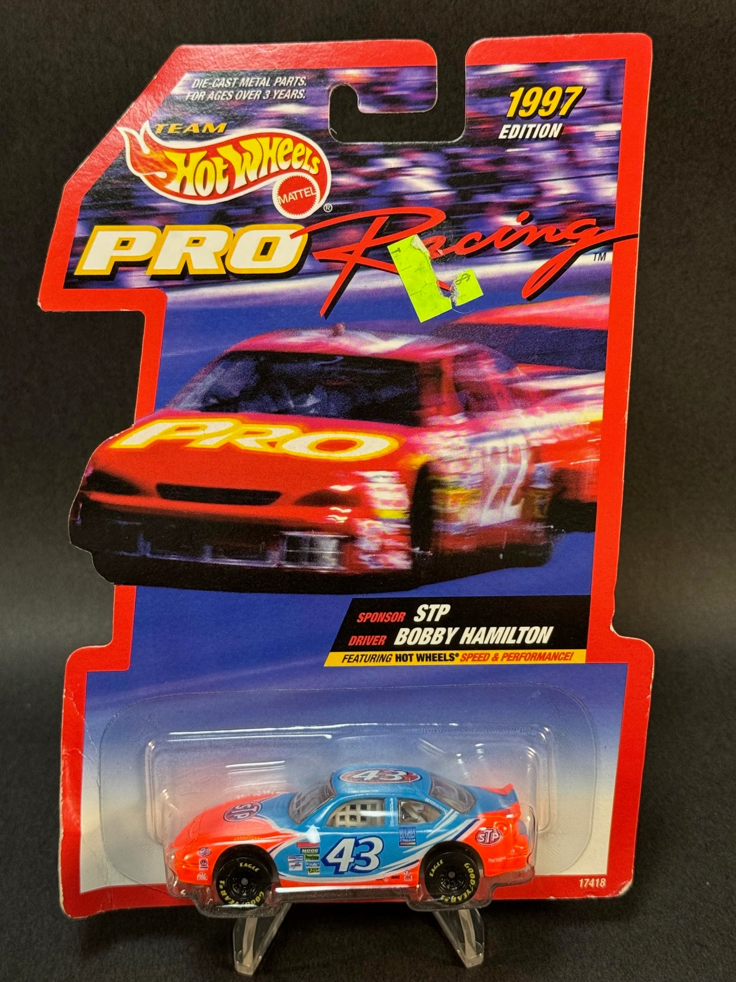 1996 Team Hot Wheels Pro Racing 1997 Edition STP, Bobby Hamilton