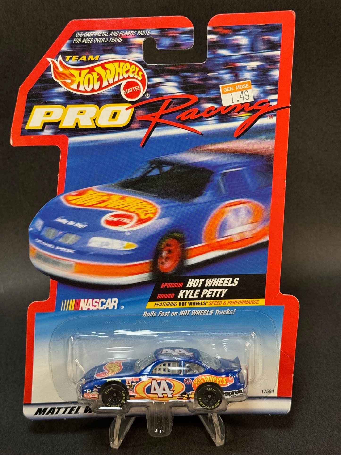 1997 Team Hot Wheels Pro Racing NASCAR Hot Wheels, Kyle Petty