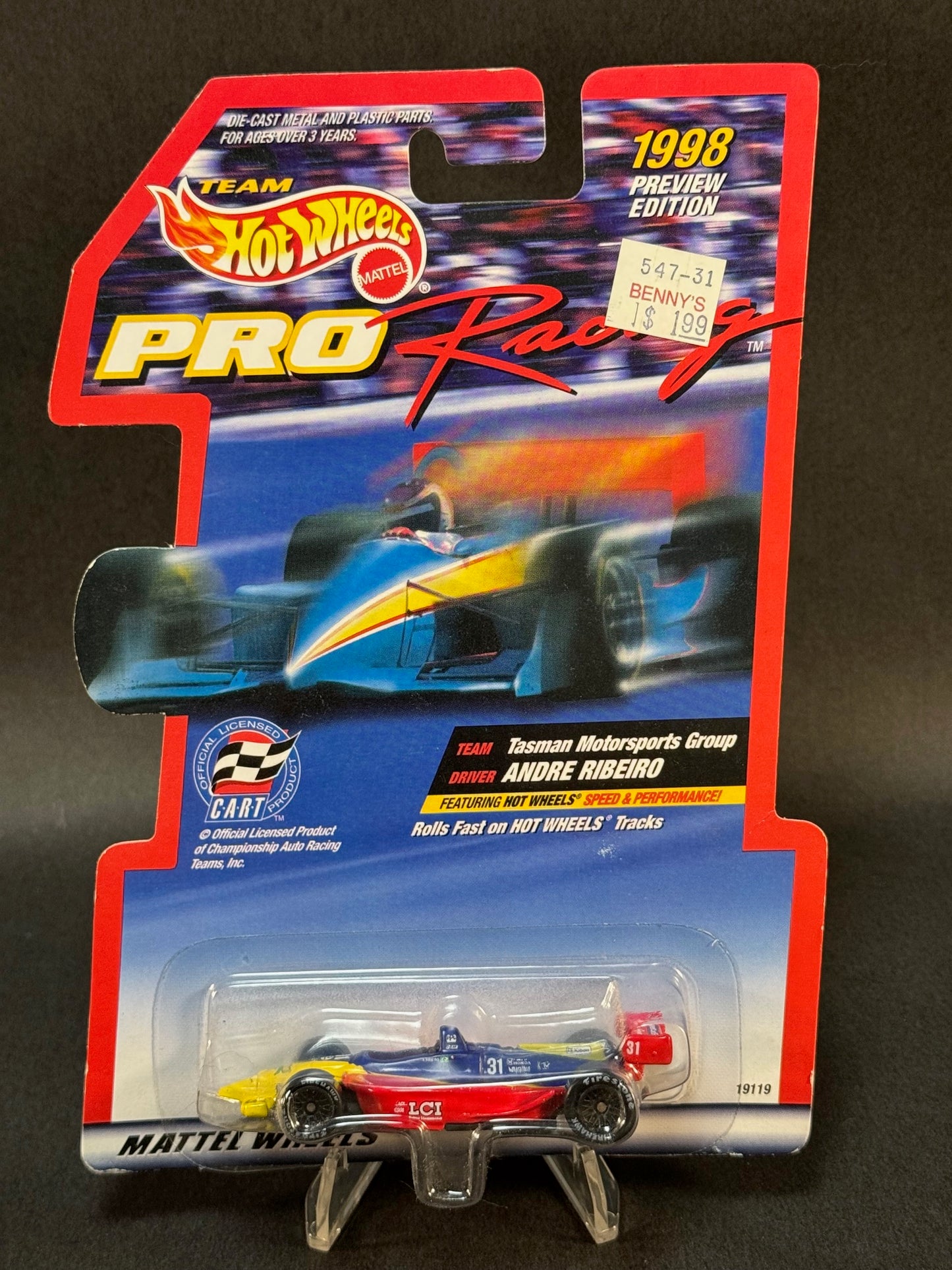 1997 Team Hot Wheels Pro Racing 1998 Preview Edition Tasman Motorsports Group