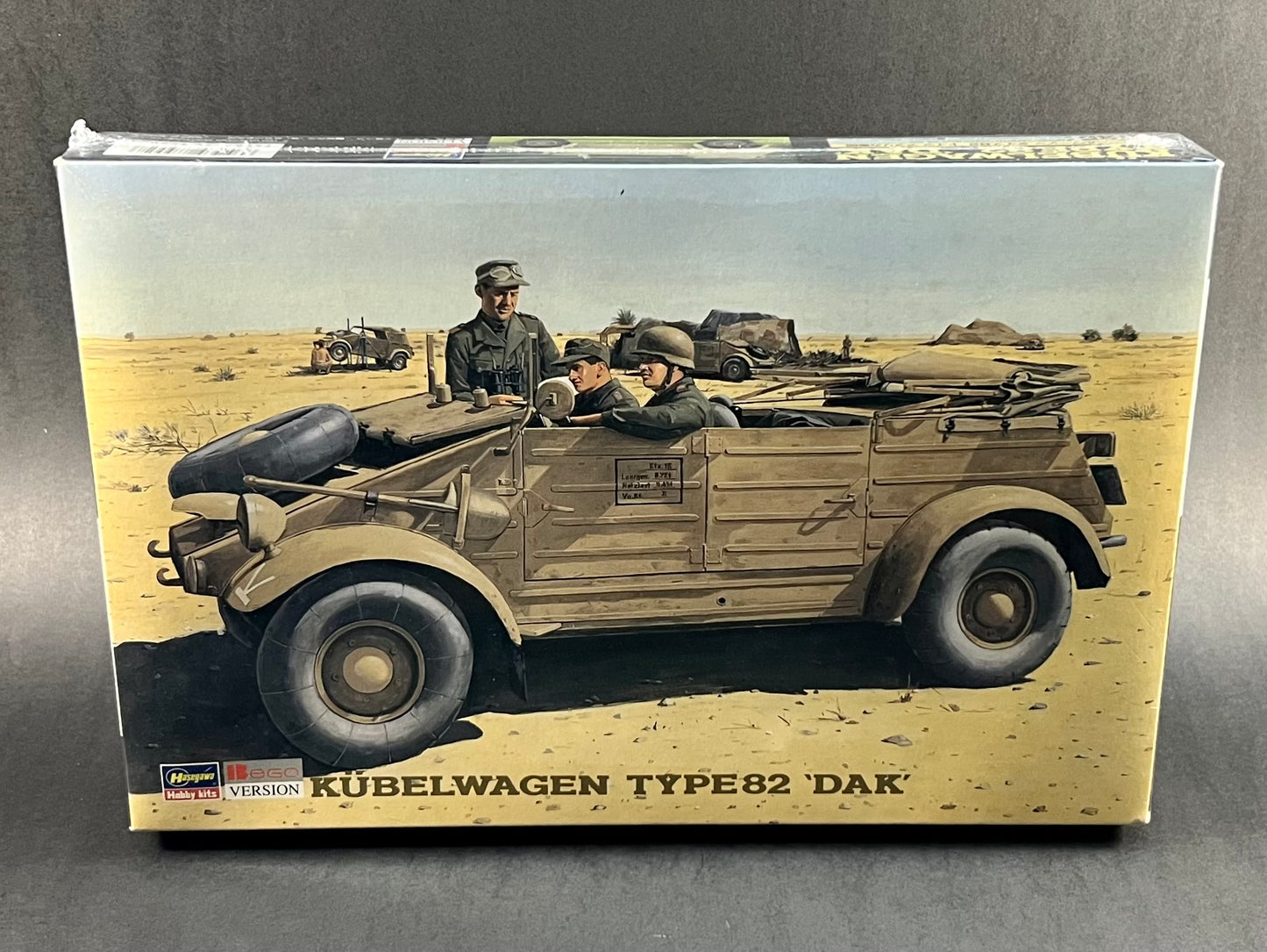 1993 Hasegawa Model Kit HB2 1:35 Scale Kubelwagen Type 82 'Dak'