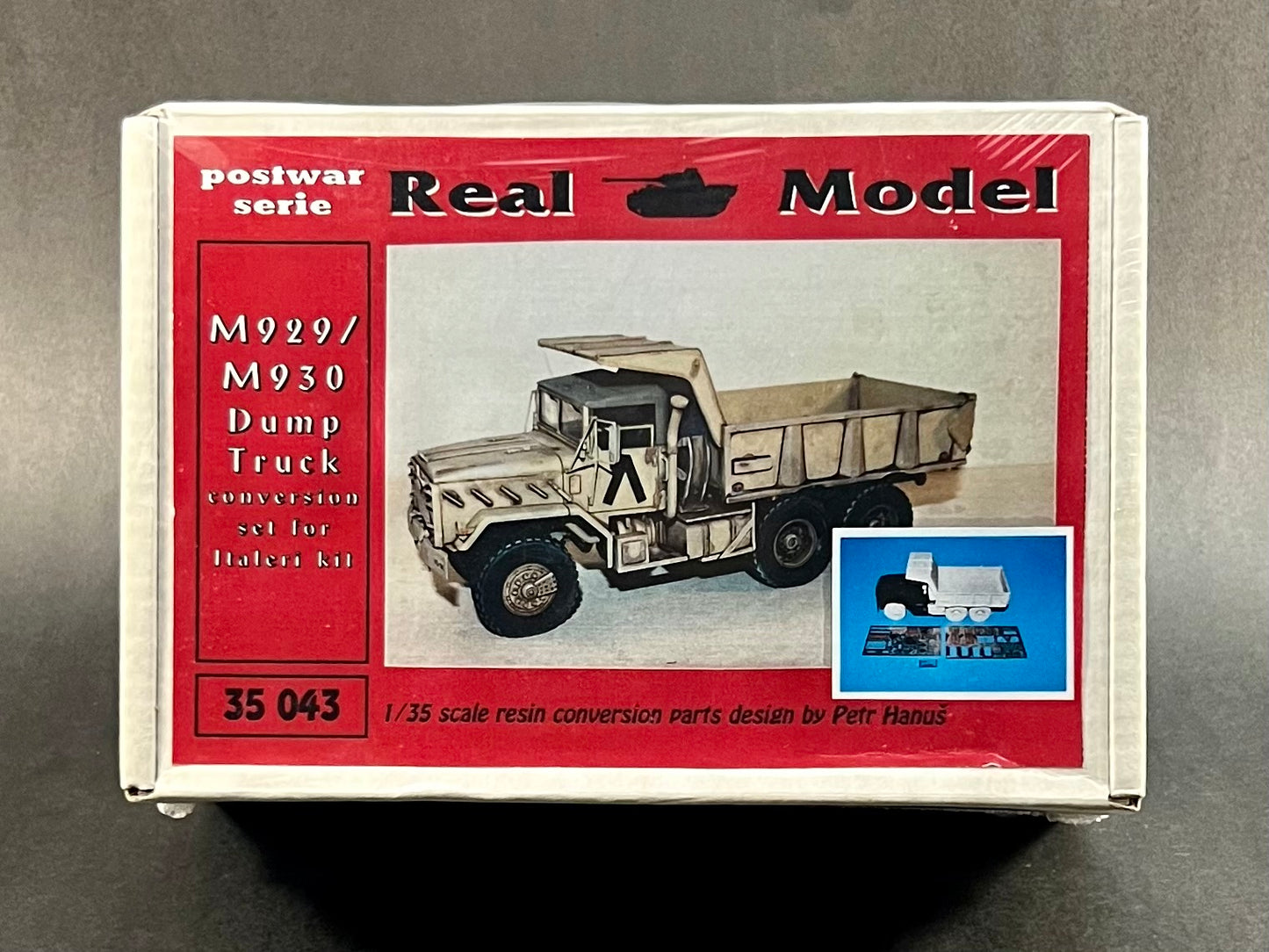 1990 Real Model 35 043 1:35 Scale M929/M930 Dump Truck Conversion Set for Italeri Kit