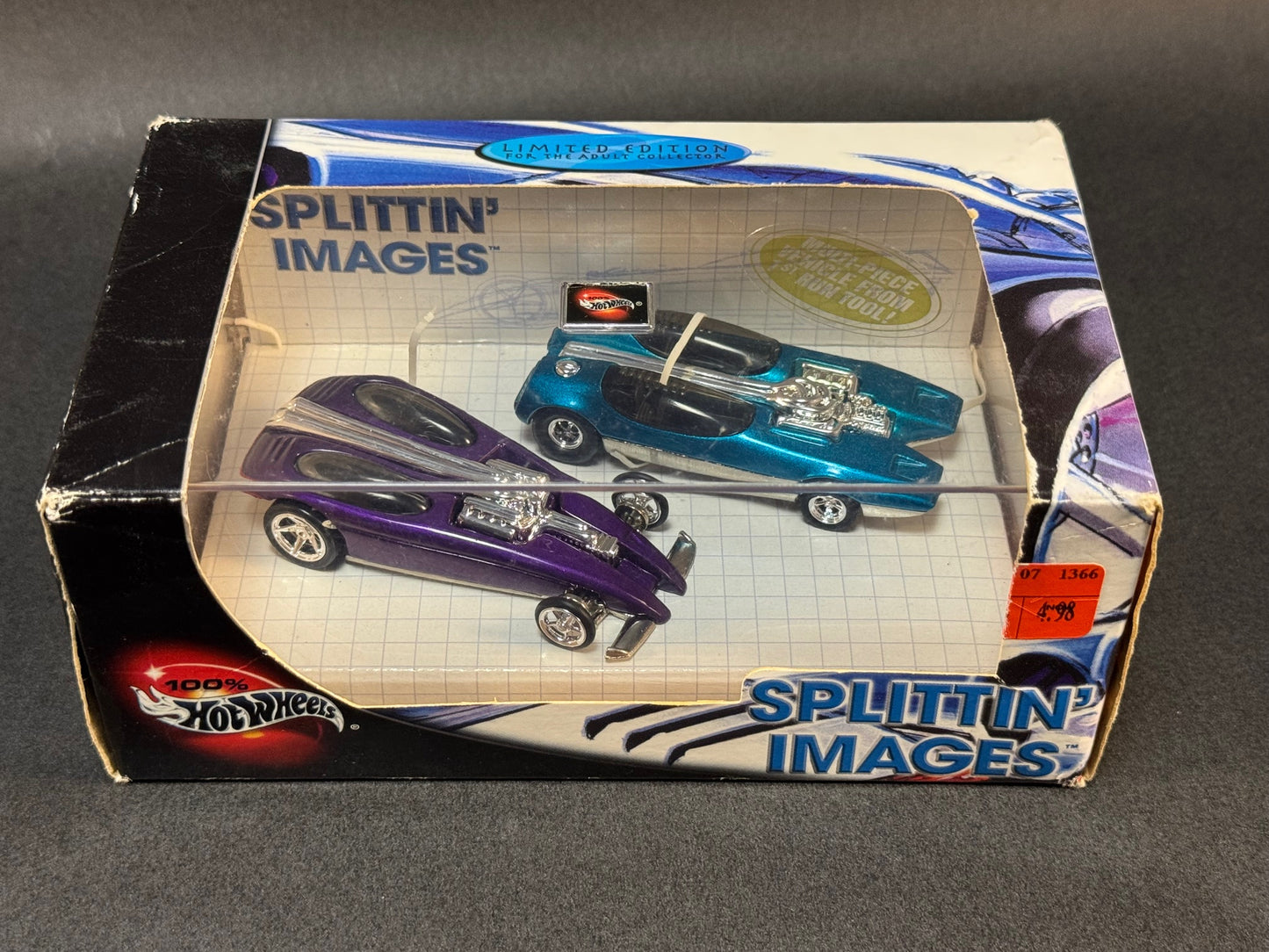 2002 Hot Wheels Limited Edition Splittin' Images 2 Car Set