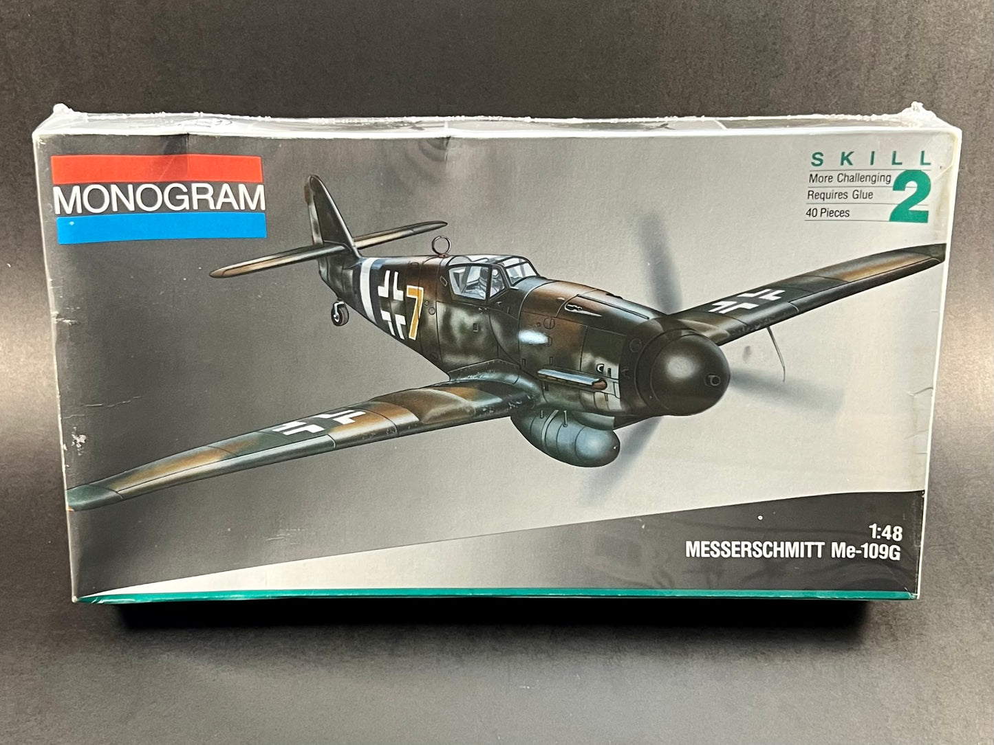 1991 Monogram Model Kit 5225 1:48 Scale Messerschmitt Me-109G
