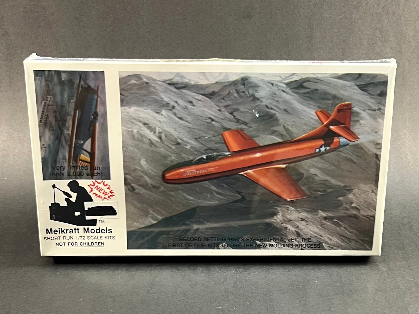 1988 Meikraft Models Kit 1501 1:72 Scale Skystreak