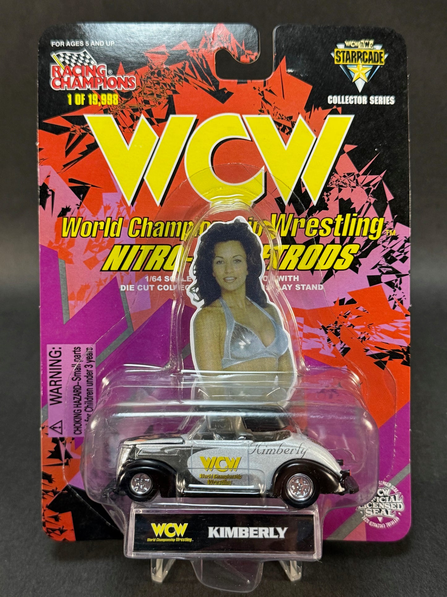 1998 Racing Champions WCW Nitro StreetRods Starrcade Kimberly, White