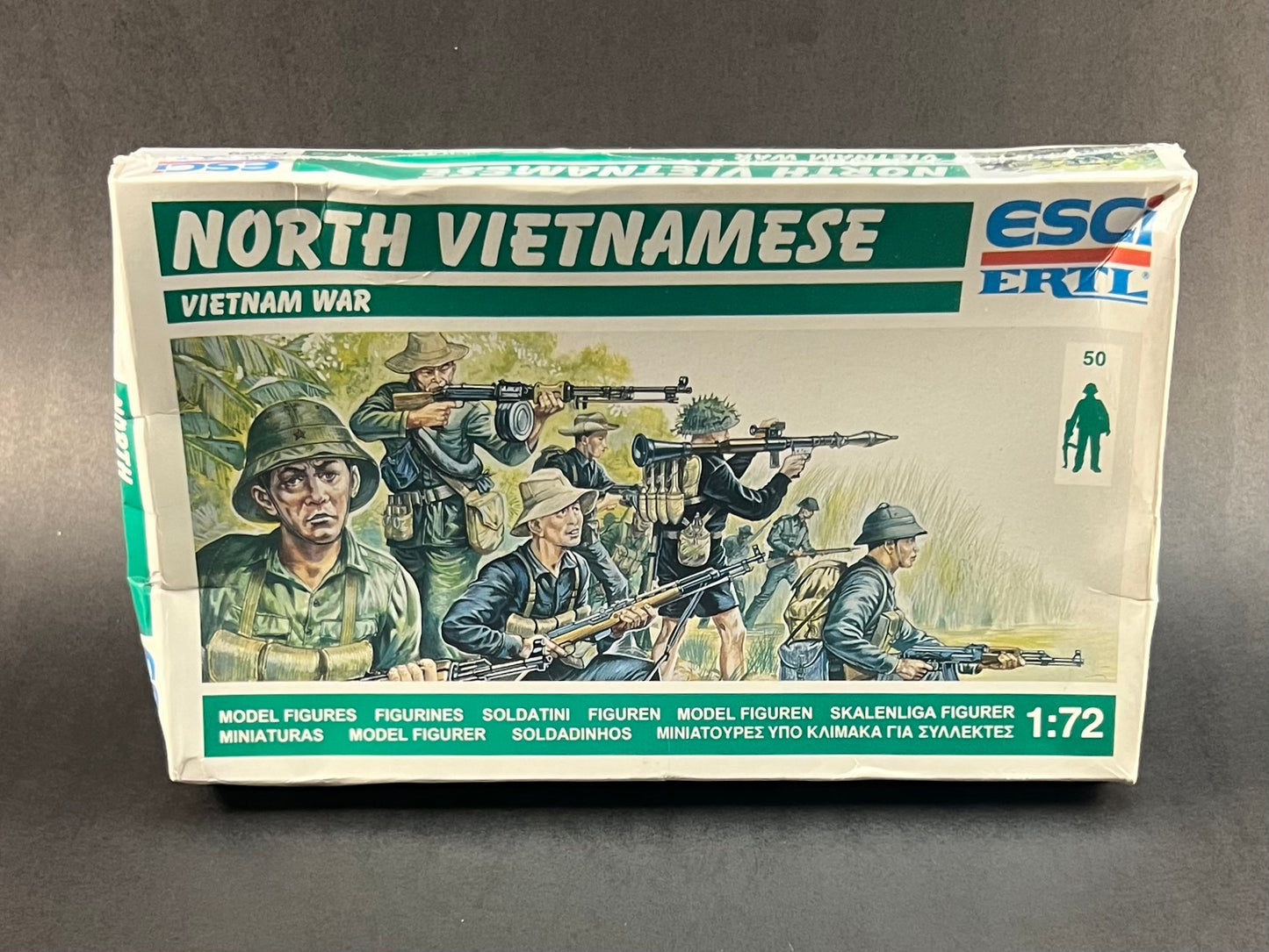 1990 ESCI ERTL Model Kit P-229 1:72 Scale North Vietnamese