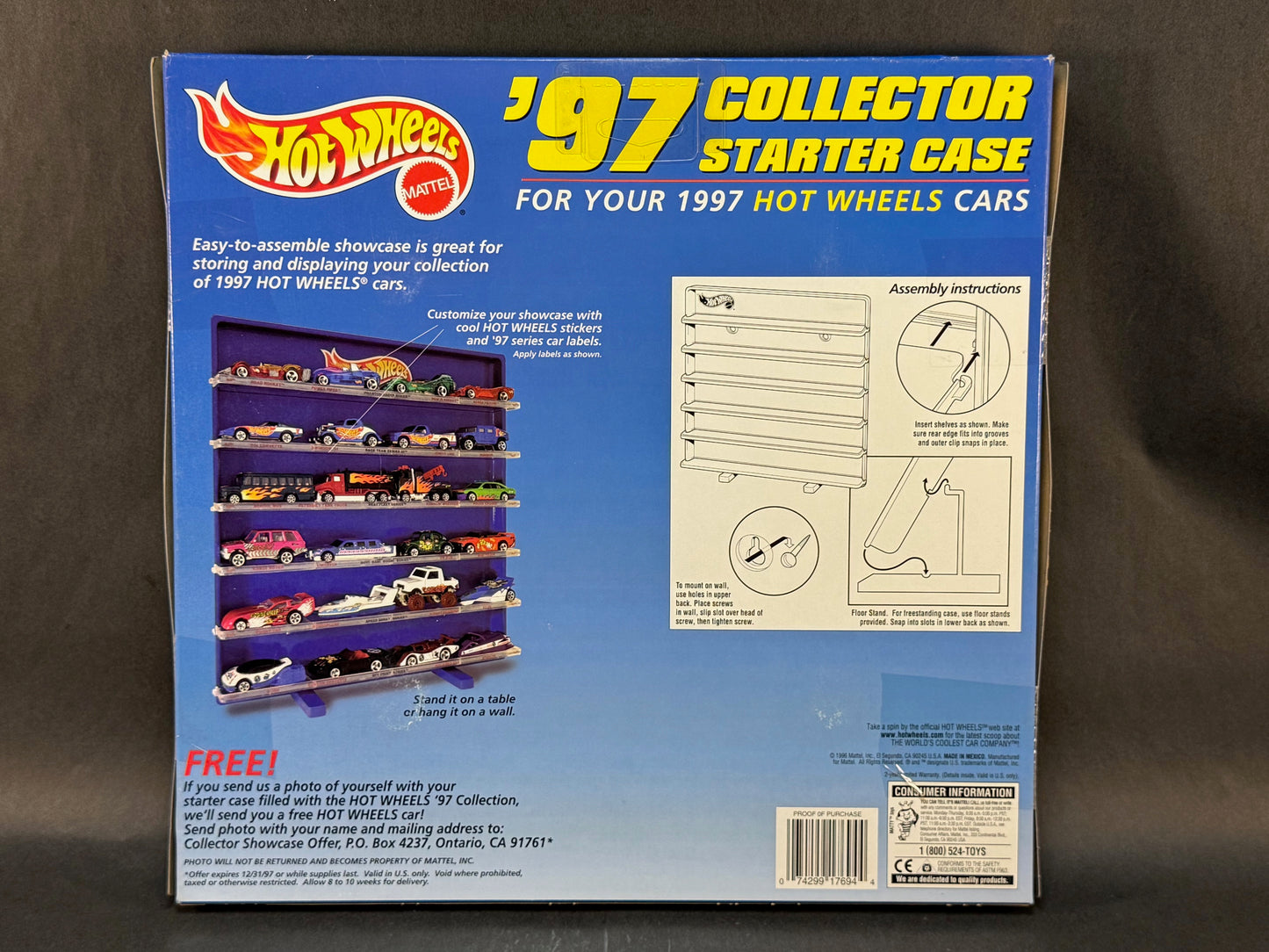 1996 Hot Wheels '97 Collector Starter Case