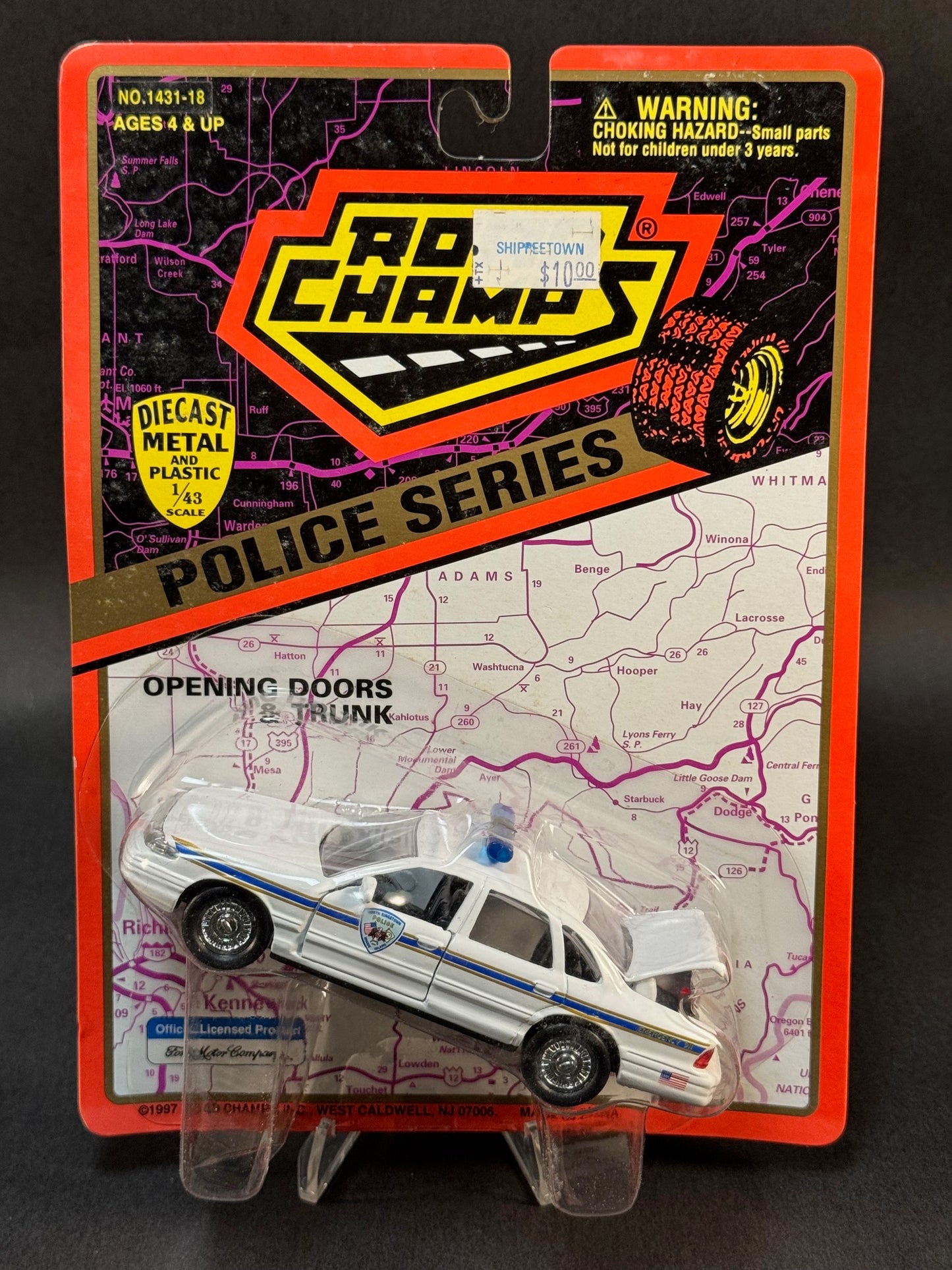 1997 Road Champs Police Car Series North Kingstown Police