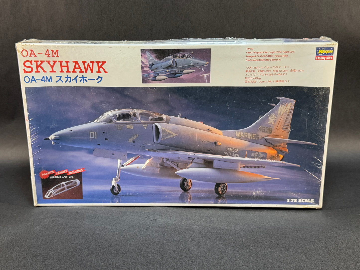 Hasegawa Model Kit SS6 1:72 Scale OA-4M Skyhawk