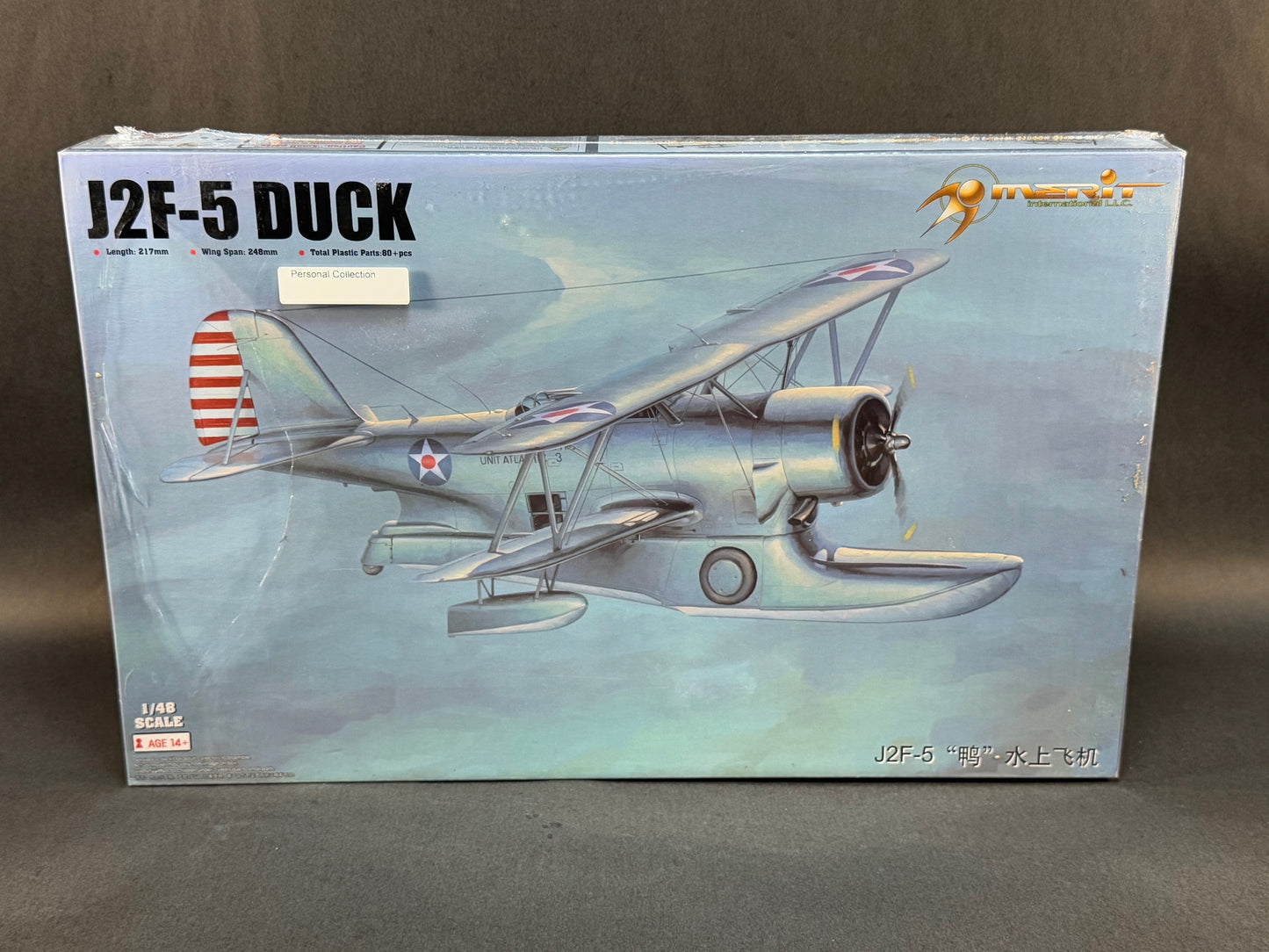 Merit Model Kit 64805 1:48 Scale J2F-5 Duck