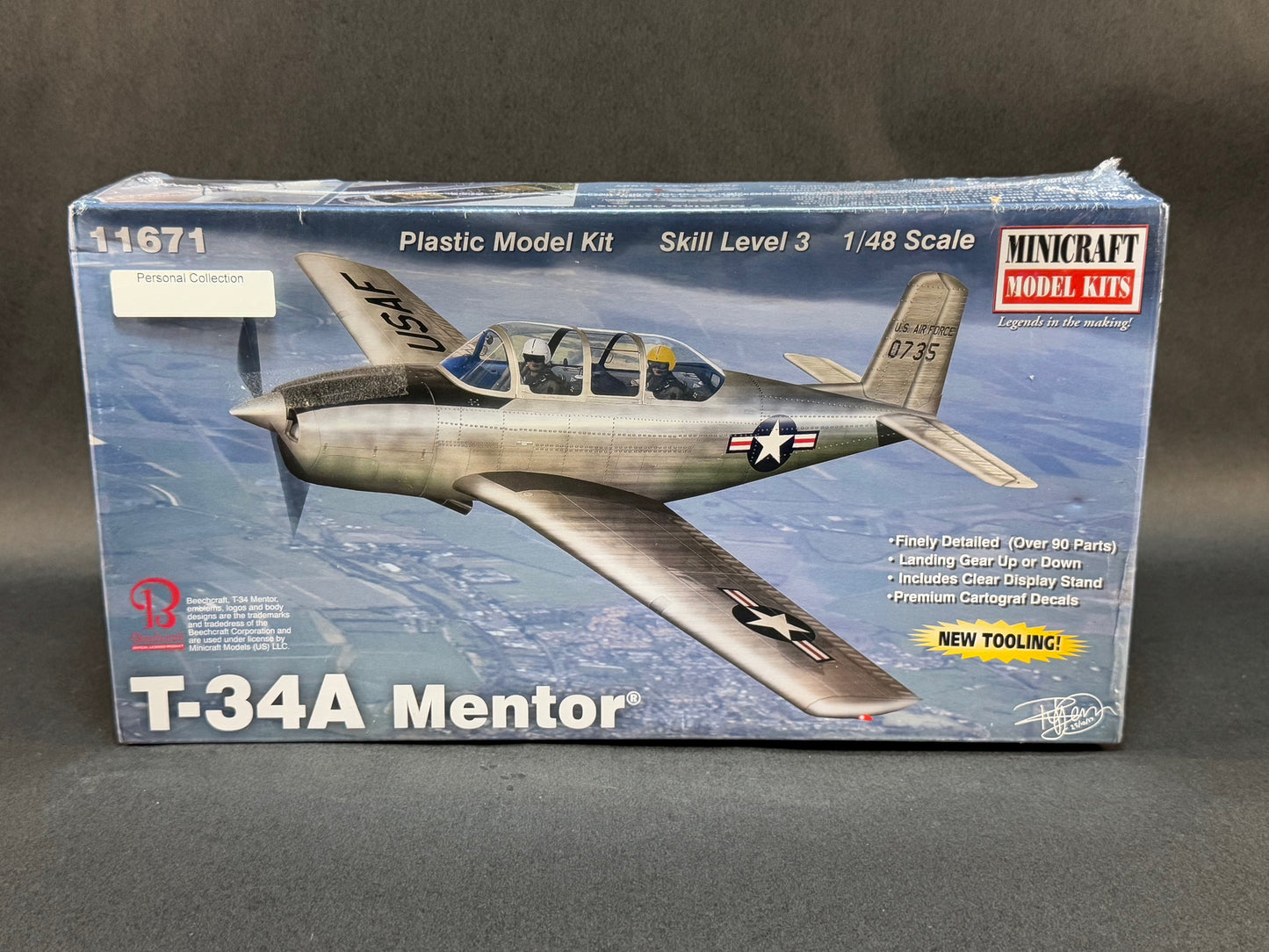 MiniCraft Model Kit 11671 1:48 Scale T-34A Mentor