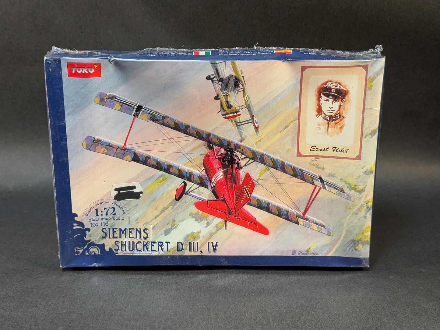 1997 Toko Model Kit 116 1:72 Scale Siemens Shuckert D III, IV