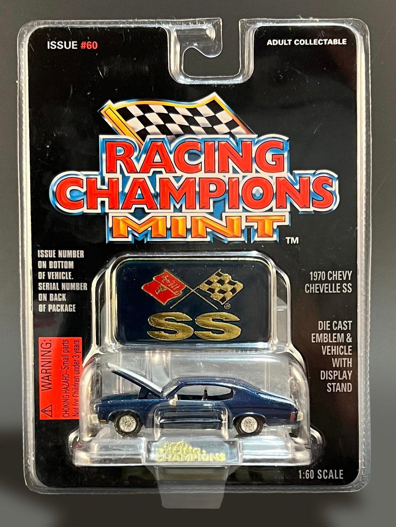 Racing Champions MINT Issue 60 1970 Chevy Chevelle SS Plutoniumgarage
